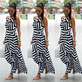Pbong mid size graduation outfit romantic style teen swag clean girl ideas 90s latina aesthetic freaknik tomboy swaggy goingSummer Maxi Long Dress New Fashion Women Sexy Boho Striped Sleeveless Beach Style Strap Sundress Vestidos For Female Bigsweety